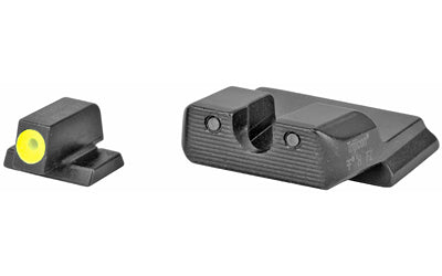 Trijicon HD Tritium Night Sight |  Fits S&W M&P Shield |  Yellow Outline
