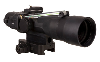 Trijicon ACOG |  3X30mm |  Dual Illuminated Green Chevron .233/62 Grain |  Includes Q-LOC Mount |  Matte Finish |  Black