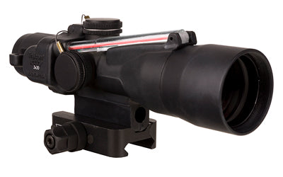 Trijicon ACOG |  3X30mm |  Dual Illuminated Green Chevron .233/62 Grain |  Includes Q-LOC Mount |  Matte Finish |  Black