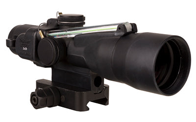 Trijicon ACOG |  3X30mm |  Dual Illuminated Green Chevron .233/62 Grain |  Includes Q-LOC Mount |  Matte Finish |  Black