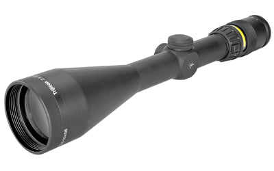 Trijicon AccuPoint 2.5-10x56mm Riflescope Standard Duplex Crosshair with Amber Dot |  30mm Tube |  Matte Black |  Capped Adjusters