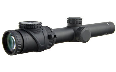 Trijicon AccuPoint 1-6x24mm Riflescope Standard Duplex Crosshair with Green Dot |  30mm Tube |  Matte Black |  Capped Adjusters