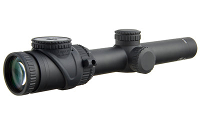 Trijicon AccuPoint 1-6x24mm Riflescope Standard Duplex Crosshair with Green Dot |  30mm Tube |  Matte Black |  Capped Adjusters