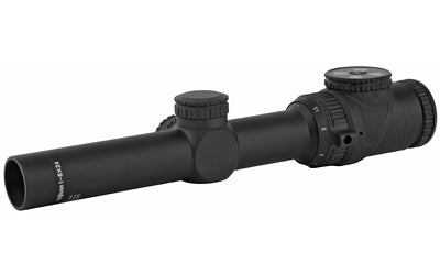 Trijicon AccuPoint 1-6x24mm Riflescope Standard Duplex Crosshair with Green Dot |  30mm Tube |  Matte Black |  Capped Adjusters