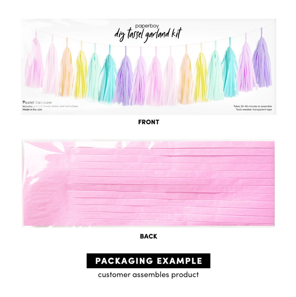 Tassel Garland for Graduation / Wedding /Bachelorette / Birthday