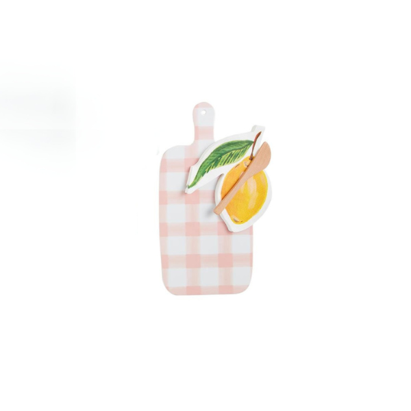 Spring Melamine Board and Napkin Set