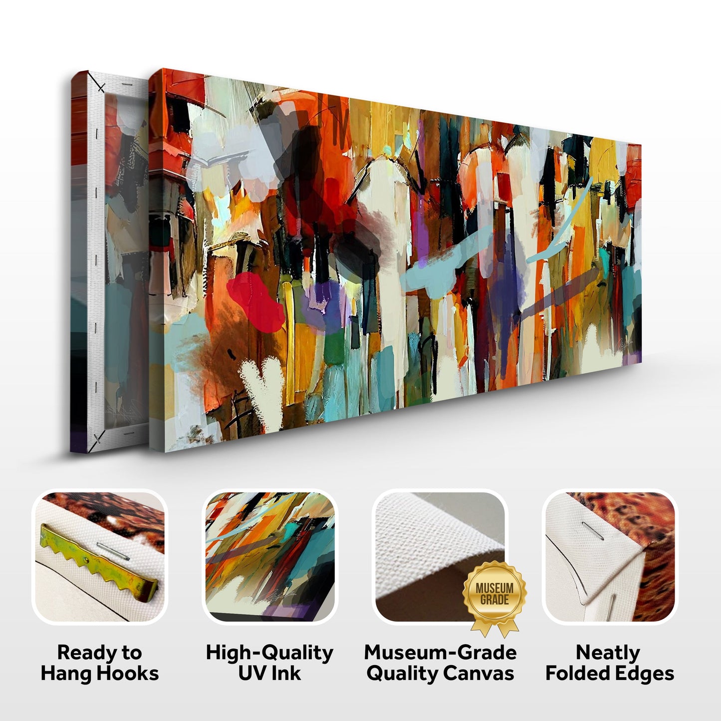 Canvas Print: "Resonant Hues"