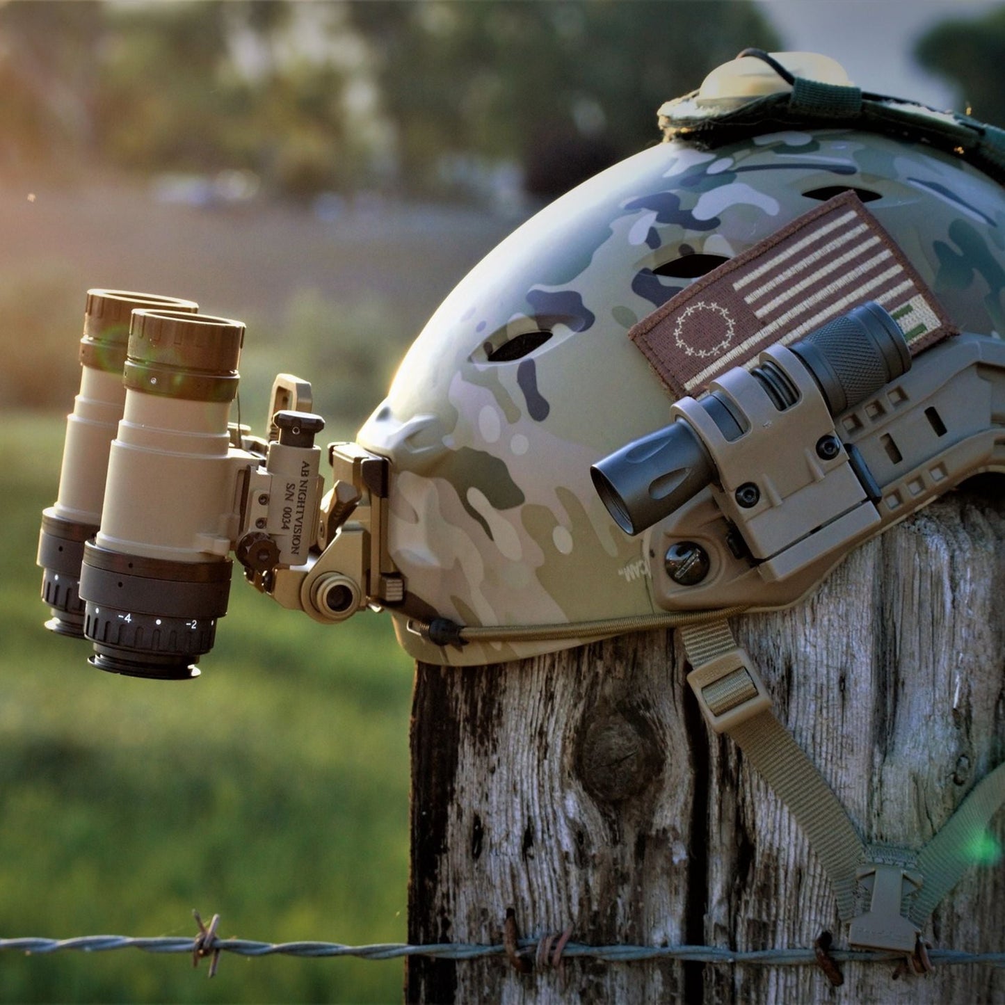 RNVG |Up to 2600 FOM White Phosphor w/ IR & External Power Port | Rugged & Lightweight