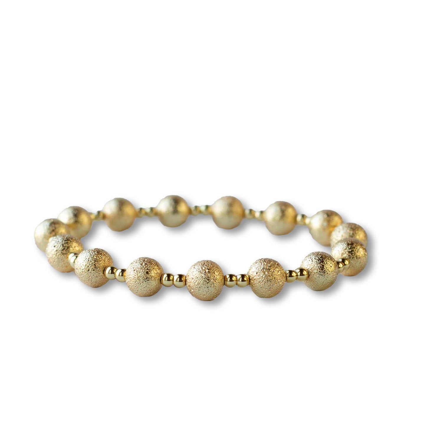 Gold Beaded Bracelet