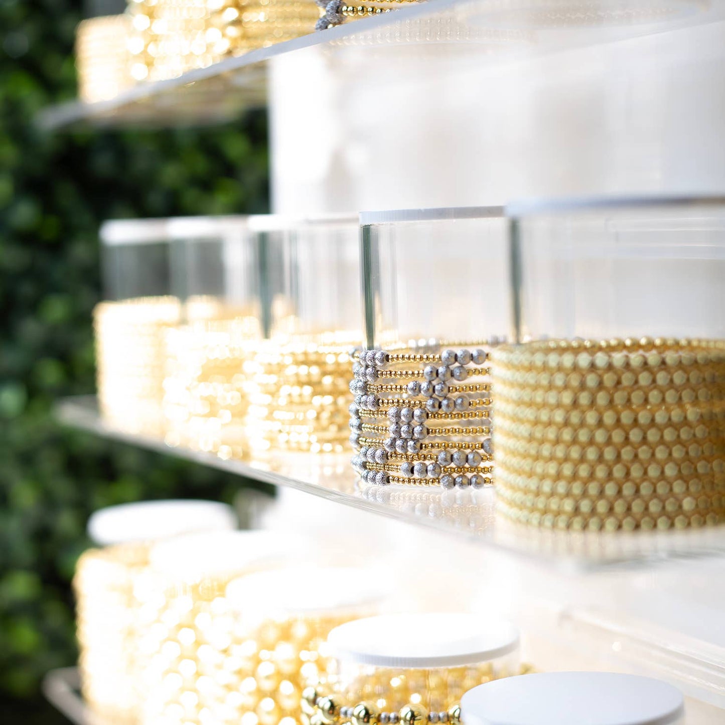 Gold Beaded Bracelet