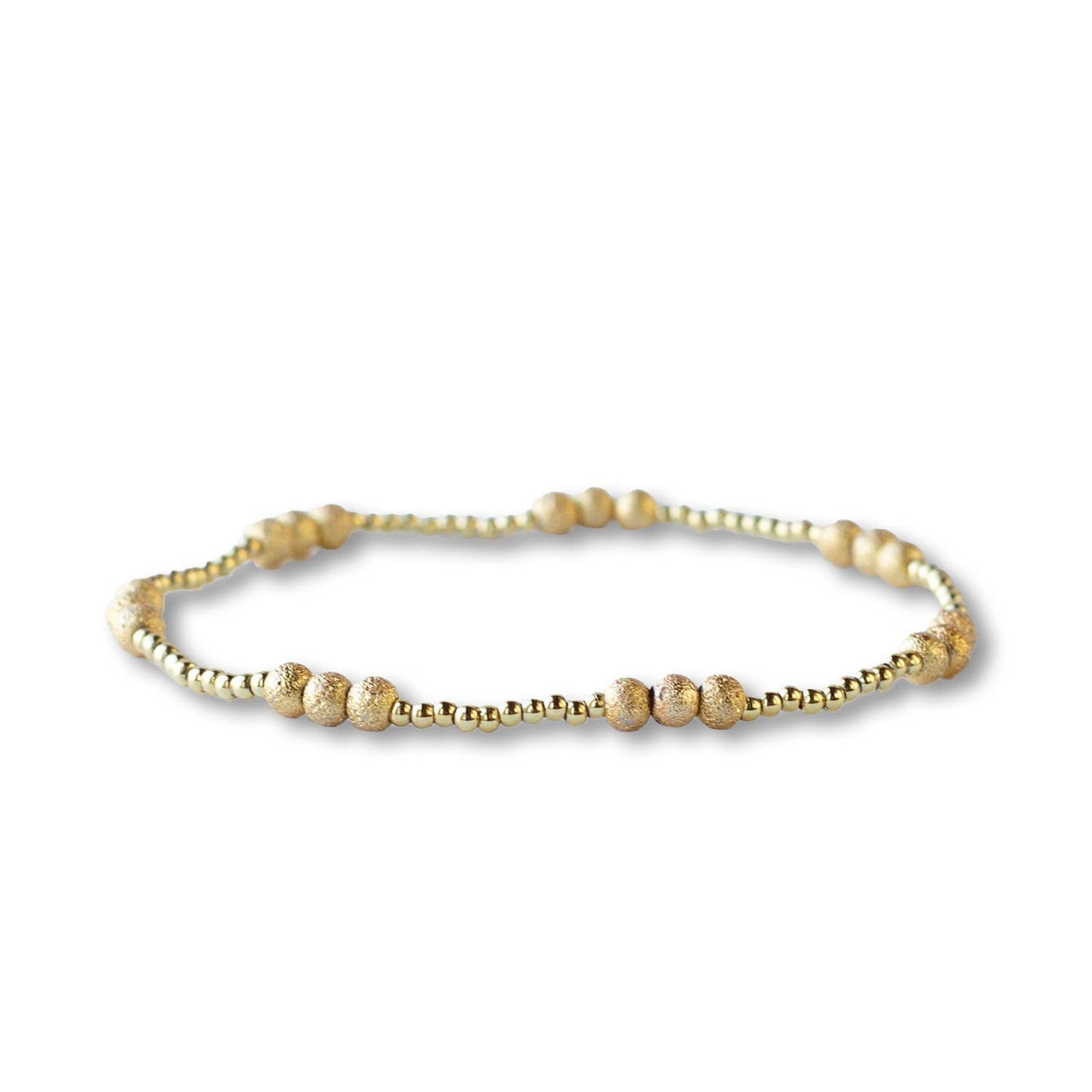 Gold Beaded Bracelet