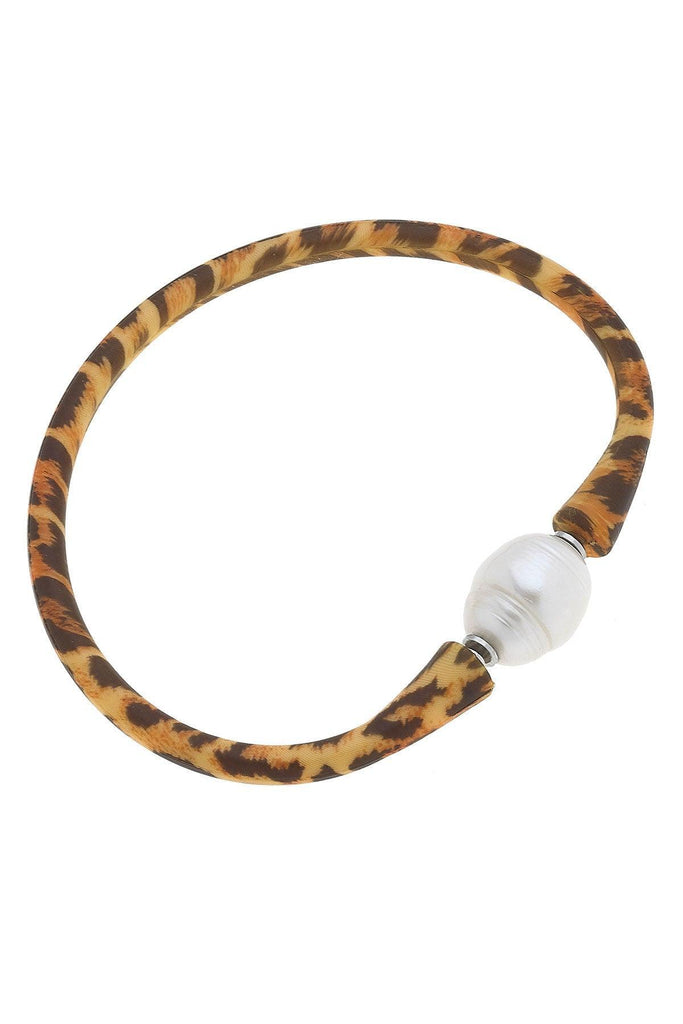 Bali Freshwater Pearl Silicone Bracelet