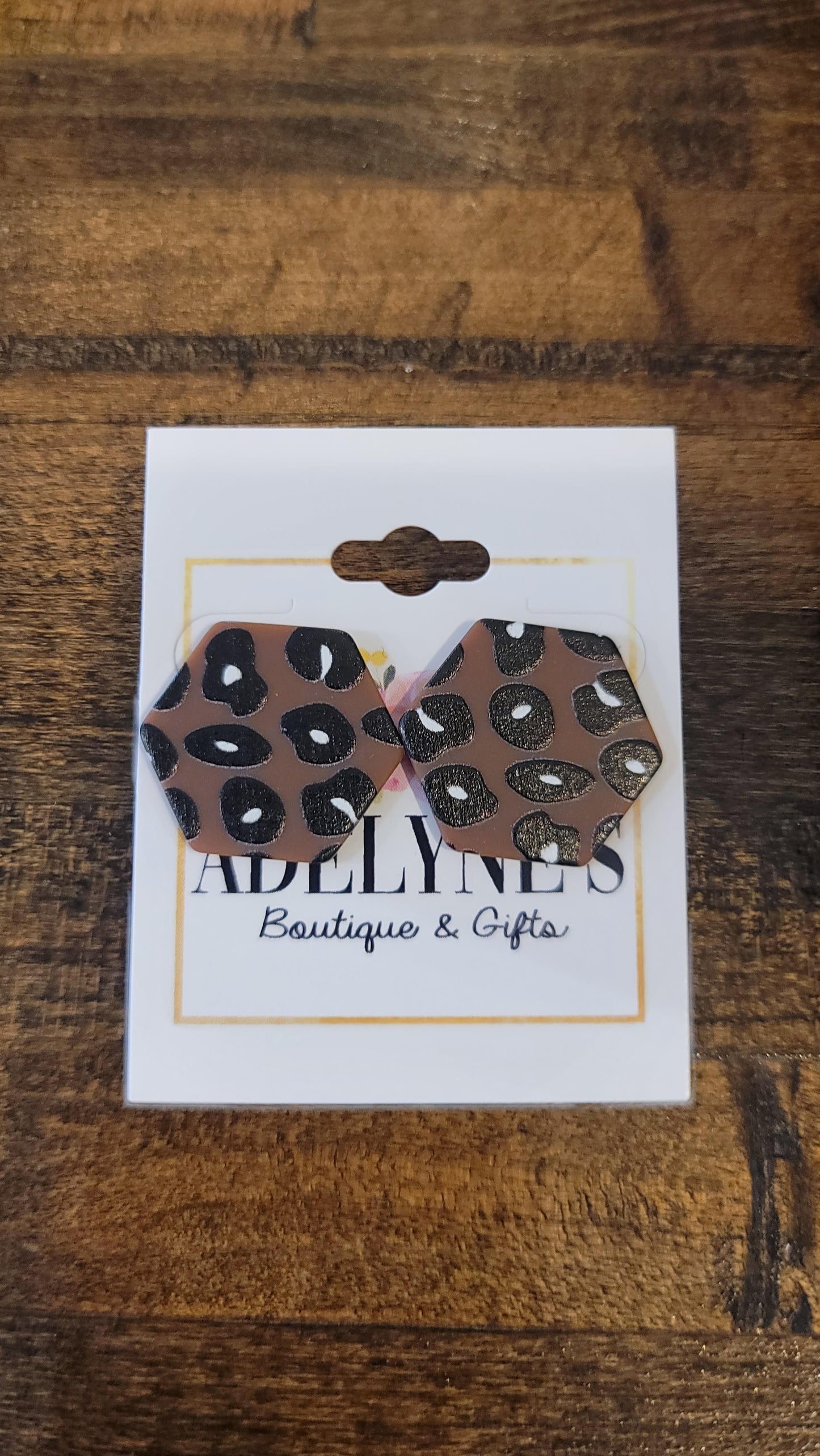 Cheetah Print Earrings