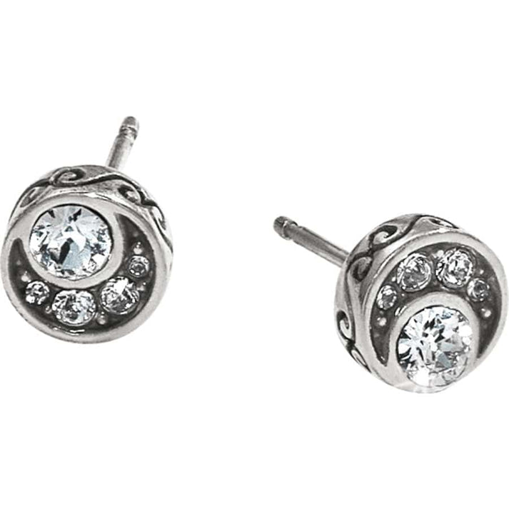 Crescent Mini Post Stud Earrings