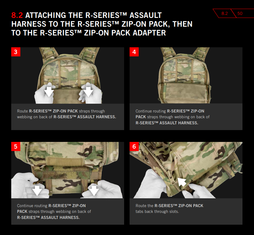 Crye Precision R-Series Zip-On Pack