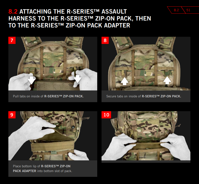 Crye Precision R-Series Zip-On Pack