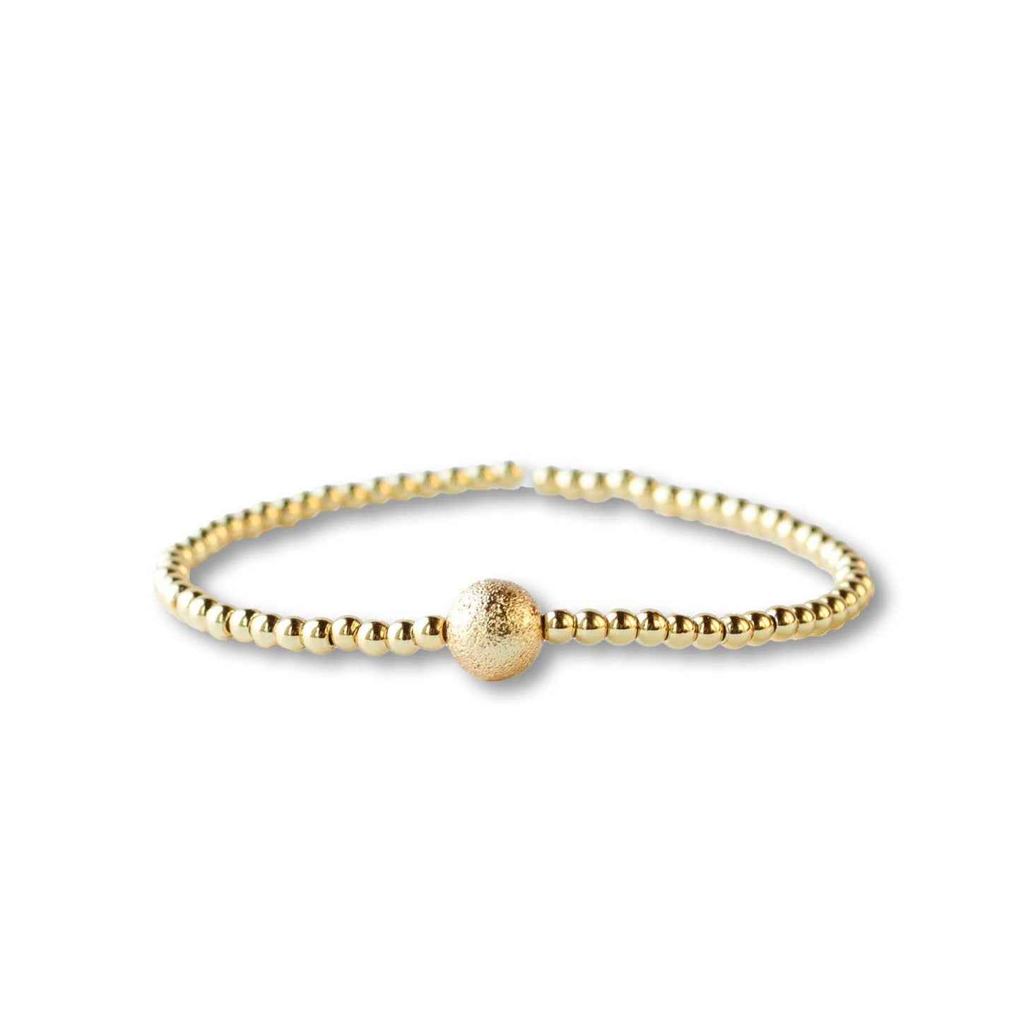 Gold Beaded Bracelet