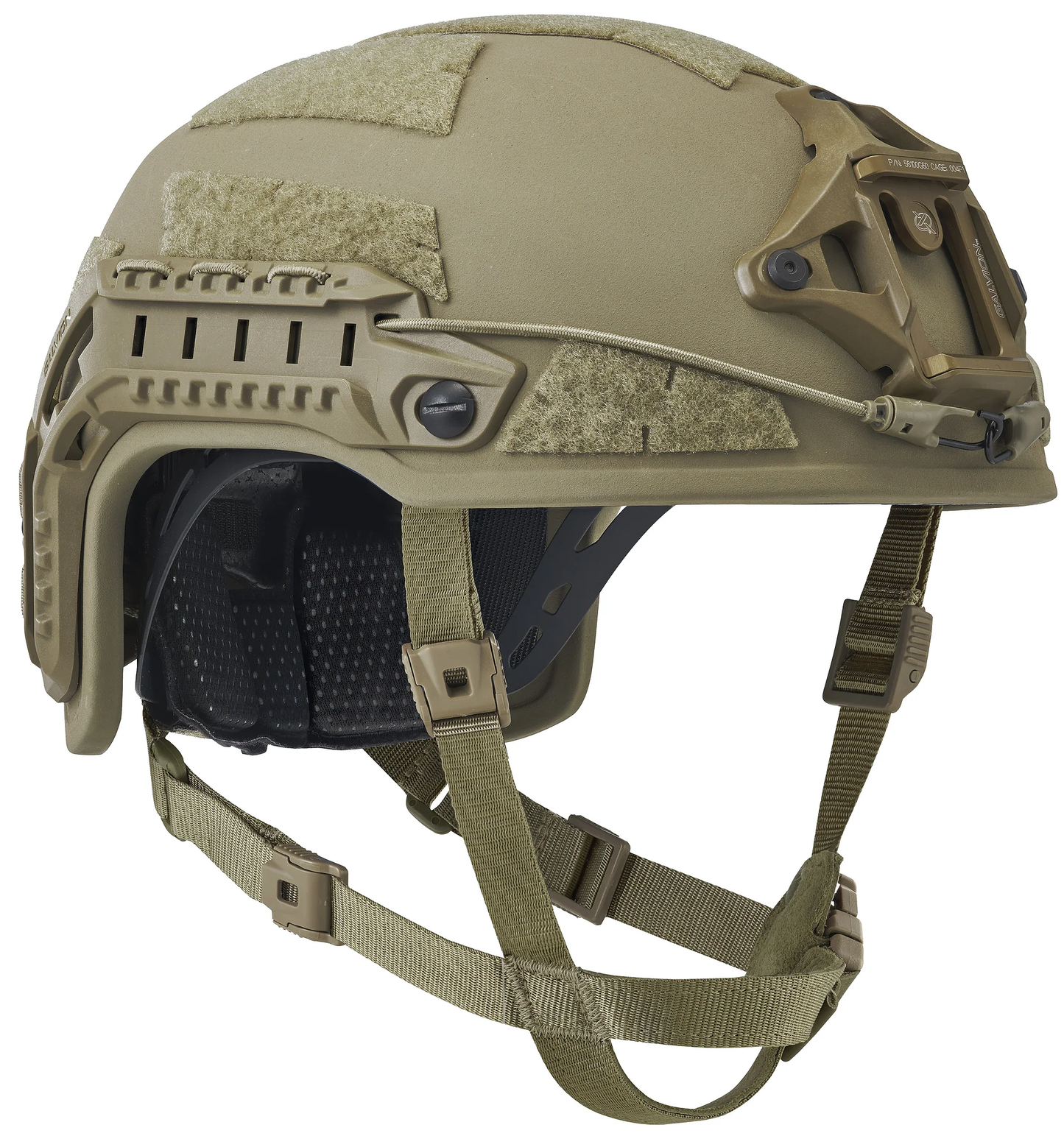 Galvion Caiman TL | Max Coverage High-Cut Helmet | Stops .357 SIG & .44 Magnum