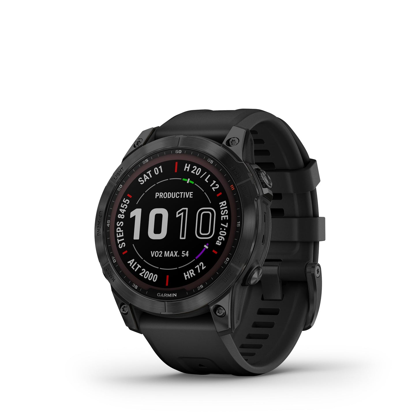 Garmin Fenix 7 Sapphire Solar | Solar Powered Smartwatch w/ Health Features
