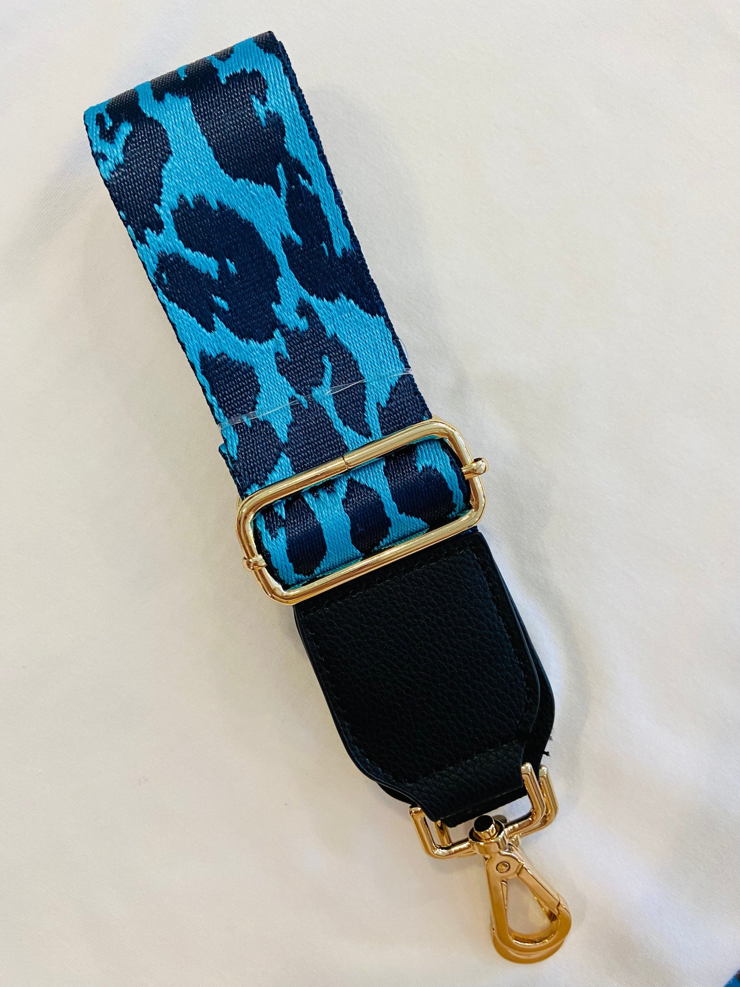 TQU/NAVY LEOPARD Strap/with addition