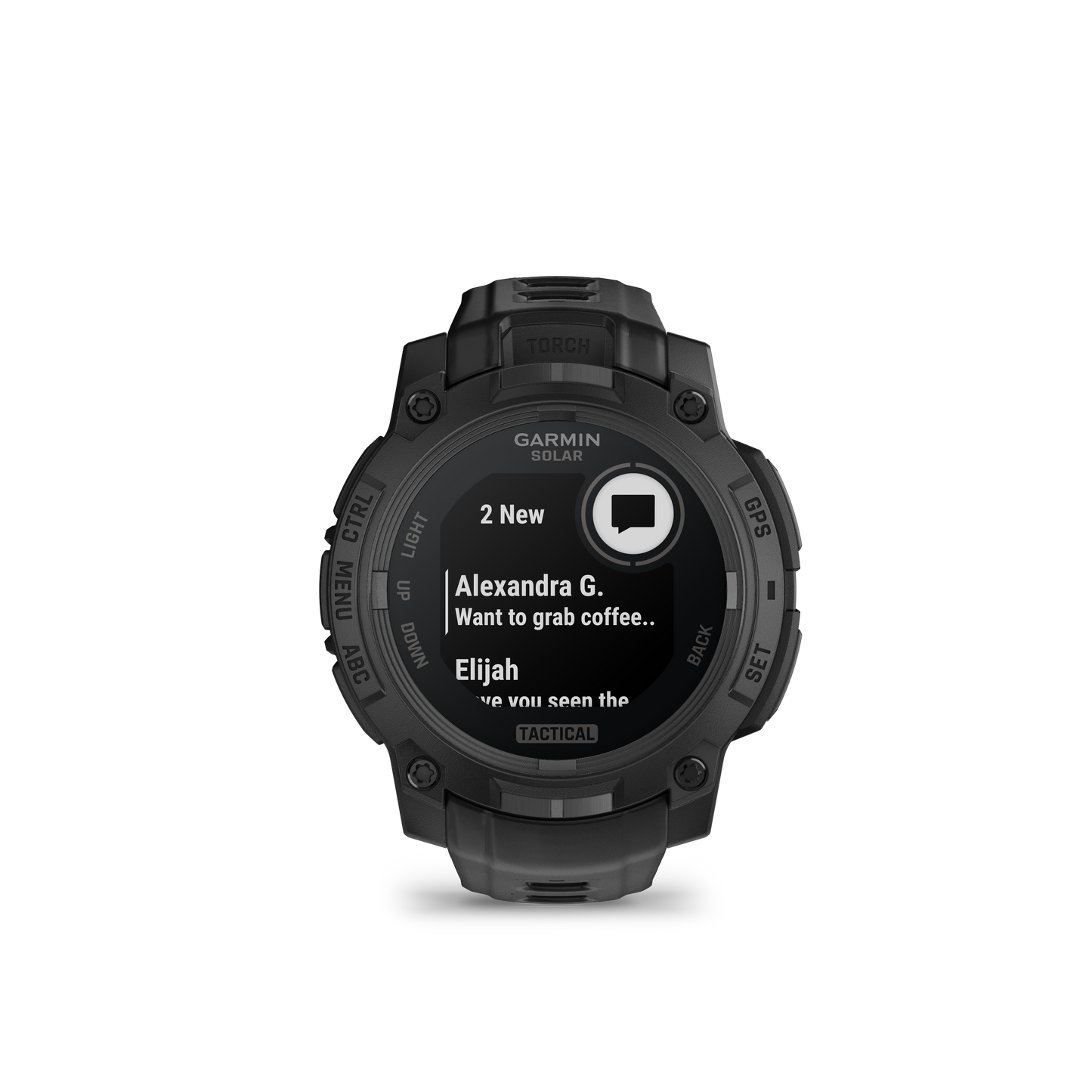 Garmin Instinct 3 Tactical | Tough Smartwatch w/ Solar Charging & 10 ATM Waterproof