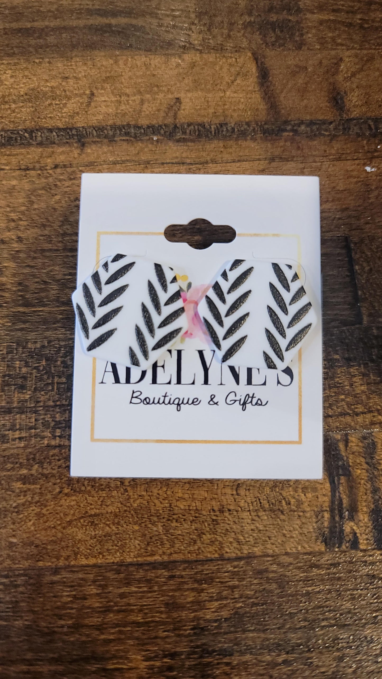 Feathered Leaf Earrings