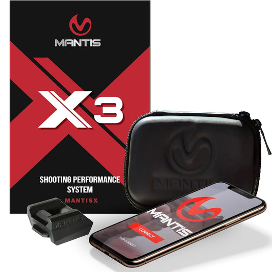 Mantis X3 | Dry Fire Training System for Any Pistol or Rifle | Improve Accuracy & Save Ammo