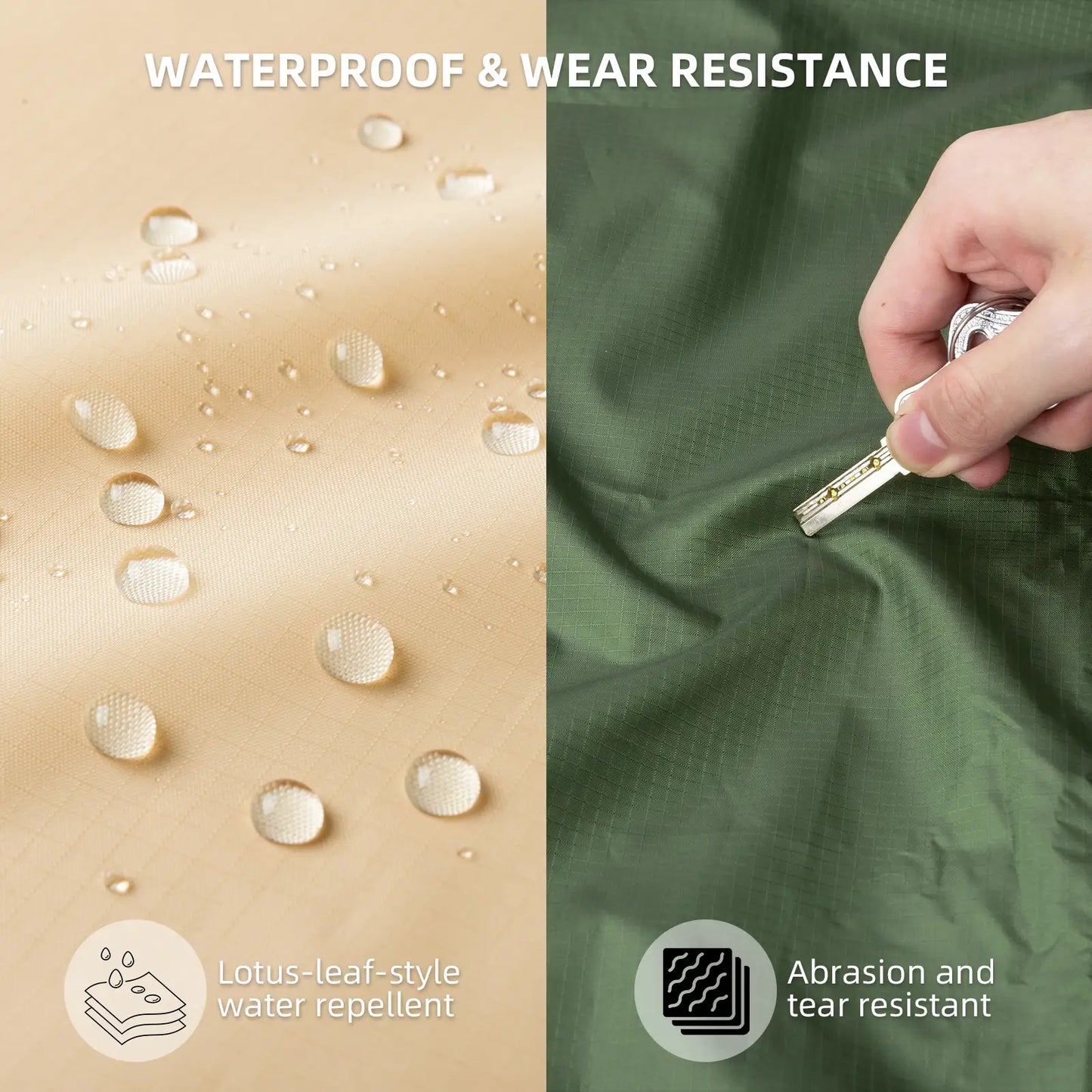Lightweight Waterproof Picnic Blanket – Portable Foldable Mat for Camping & Beach Trips