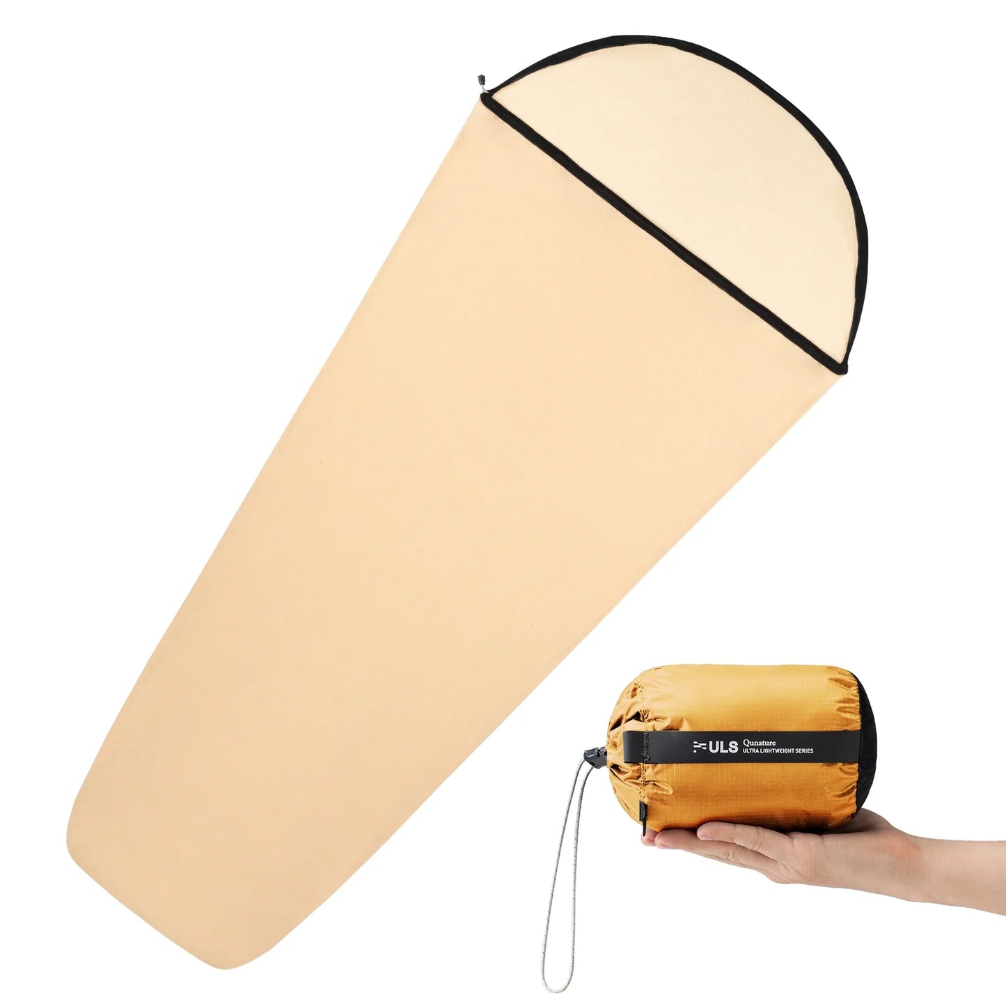 Sleeping Bag Liner, Ultralight Quick-Dry Washable for Outdoor Camping