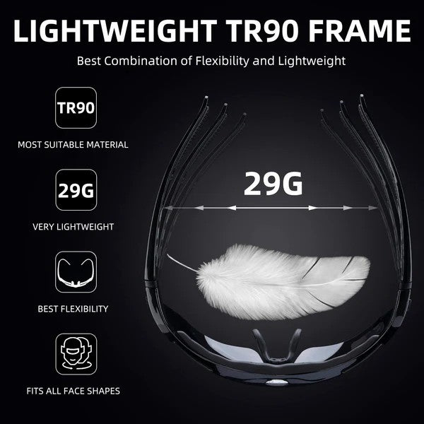 Polarized Cycling Sunglasses UV Protection