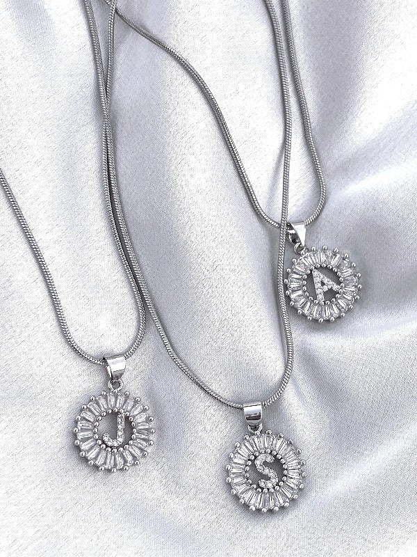 FARRAH B YOURS TRULY INITIAL NECKLACE