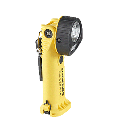 Streamlight Survivor Pivot | 90-degree Handheld Torch w/ 325 Lumens & 1210 ft Reach
