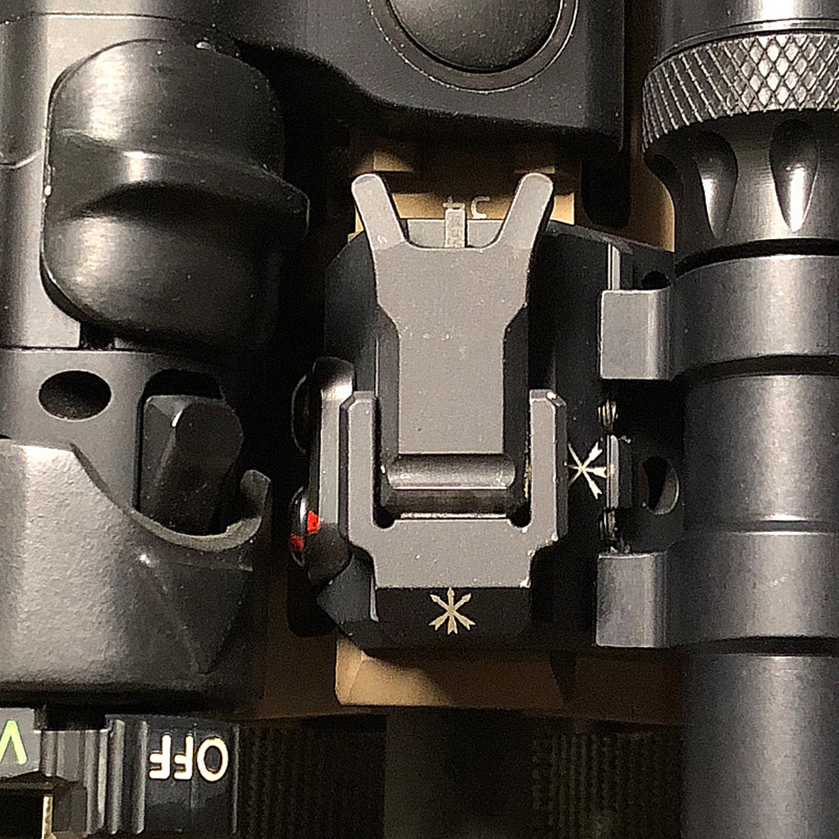 Unity Tactical FUSION Backup Iron Sight – Folding | Weapon Accessory