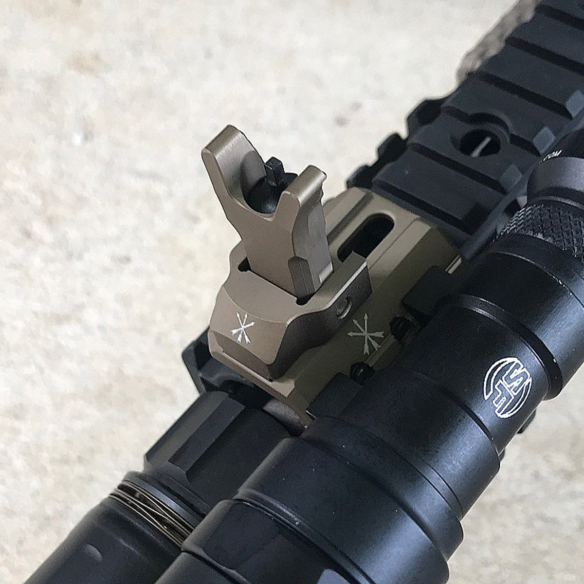 Unity Tactical FUSION Backup Iron Sight – Folding | Weapon Accessory