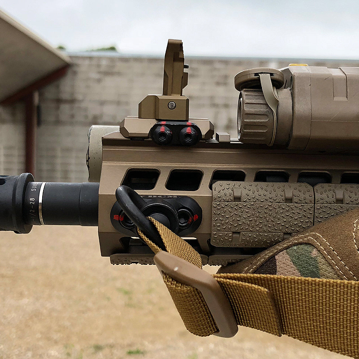 Unity Tactical FUSION Backup Iron Sight – Folding | Weapon Accessory