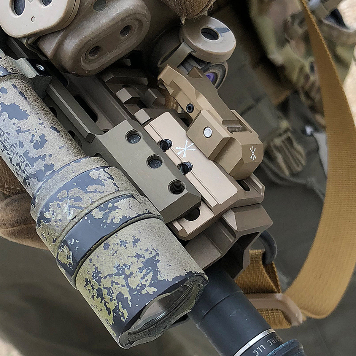Unity Tactical FUSION Backup Iron Sight – Folding | Weapon Accessory
