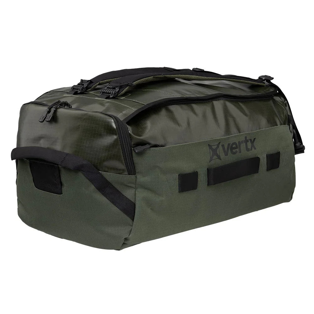 Vertx RLT 80L | Water-Repellent 80L Mission Duffel at Just 3.9 lbs | Built for Rugged Terrain