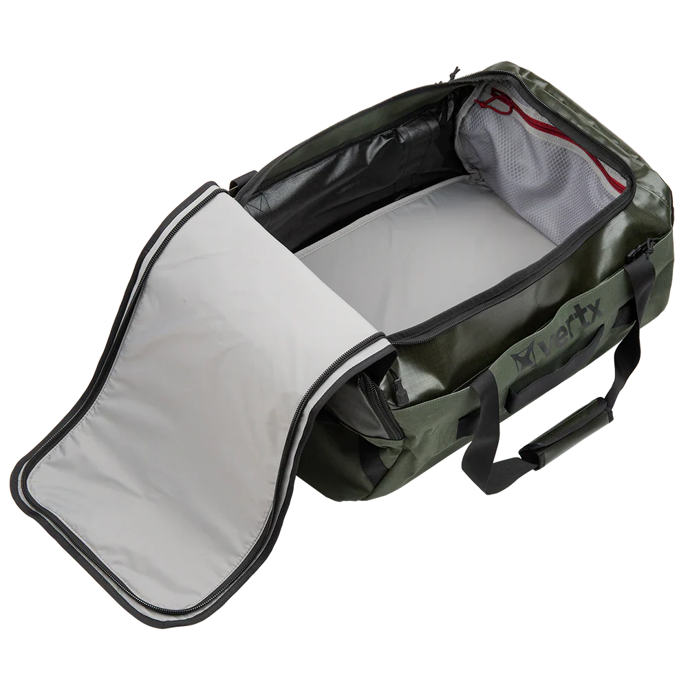 Vertx RLT 80L | Water-Repellent 80L Mission Duffel at Just 3.9 lbs | Built for Rugged Terrain